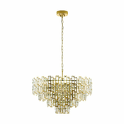 Eglo 39614 - Luster na lancu CALMEILLES 10xE14/25W/230V precnik 78 cm