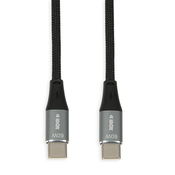 iBOX IKUTC USB-C cable 60W 2m Black