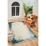 Conceptum Hypnose Tepih Perre Pr008, 100x300 cm, Krem-plavi