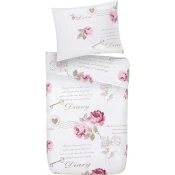 Posteljina 140x200cm 60x80cm Diary Rose