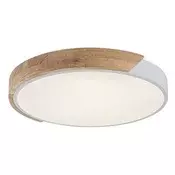 Rabalux 71419 - LED stropna svjetiljka MAPLE2 40W/230V 3000/4000/6500K bijela/hrast O 61 cm