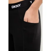 Kratke hlače Dkny črna barva, DP5S5239