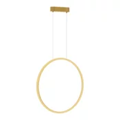 LED luster na sajli SATURNO LED/28W/230V O 50 cm IP44 zlatna