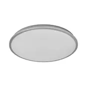 Osram - LED stropna svetilka ORBIS DUBLIN LED/24W/230V premer 39 cm srebrna