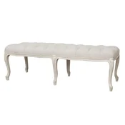 Livin Hill Oblazinjena klop, VE838, 150x50x53 cm, krem