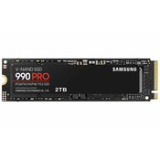 Samsung 990 PRO 2TB SSD / M.2 2280 / PCIe 4.0 4x NVMe / Notranji