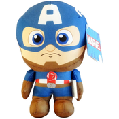 Plišana figura Sambro Marvel: Avengers - Captain America (with sound), 28 cm