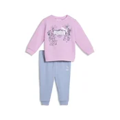 PUMA x DORA THE EXPLORER Minicats Tracksuit Toddlers, Age, Mauve Glow, 12-18M