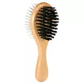 TRIXIE Dvostrana ovalna cetka PIN/BRISTLE BRUSH