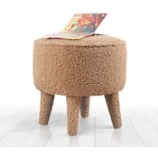 Atelier del Sofa Tabure 37x38x38, Braon