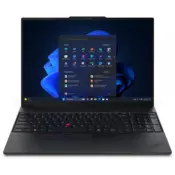 Lenovo ThinkPad E16 G3 16 U5 32GB/512GB 22AY003WGE Ultra 5 228V, Win 11 Pro 16 Črna, WUXGA IPS zaslon