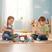 ECO TOYS Set magnetnih kocki za decu – 119 delova