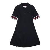 TOMMY HILFIGER Obleka mornarska / rdeča / bela