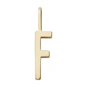 Pozlačeni srebrni obesek Design Letters