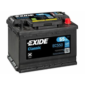 EXIDE akumulator Classic, 55AH, D, 460A, EC550