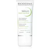 Bioderma SĂ©bium Mat Control lahka vlažilna krema proti sijaju in razĹˇirjenim poram (Mattifies  Tightens the Pores  Instant Corrector) 30 ml