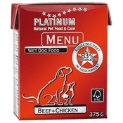 PLATINUM menu govedina i piletina 375gr