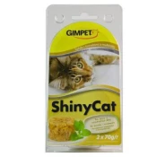 Gimpet ShinyCat cons. tuna+škampanje+maltoza 2x70g