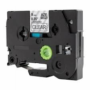 Kompatibilen trak za Brother TZe-125/TZ-125/PT/P-Touch 9mm - bel izpis/prozoren trak