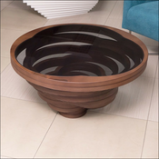 Klub sto Lara Tamni Orah 900x900x420 mm ( 800-585 )
