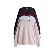 The Set Majica pastelno modra / roza / burgund