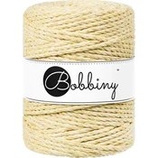 Bobbiny 3PLY Macramé Rope 5 mm 100 m Banana Shake Vrvica