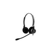 Jabra BIZ  2300 USB Duo, Type: 82 E-STD, Microphone boom: FreeSpin (headband), USB connector, with mute-button and volume control on the cord (2399-829-109)