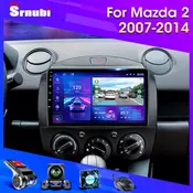 For Mazda 2 2007-2014 2 Din Android 11 Car Radio Multimedia Player Stereo Navigation with BOSE Carplay Speakers Head Unit Video