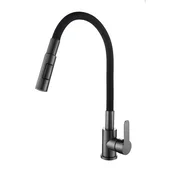 slomart Kuhinjska armatura Flex 4000 v temno sivi barvi