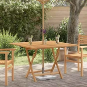 Sklopivi vrtni stol 110x110x75 cm od masivne tikovine