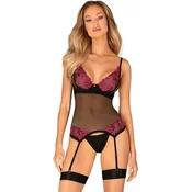 Obsessive Rosenty steznik (Brezplačen 1 L mehčalca Passion), XL/XXL