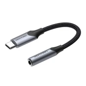 Adapter Adapter Earphone Jack USB-C na 3,5 mm Vention BGJHA 0,1 m