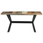 MAISON CHIC Jedilna miza - Kuhinjska miza - Jedilni stol 140x70x75 cm trden predelan les, (21715299)