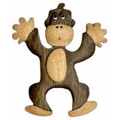 Dvěděti 2Kids Toys Leseni magnet Velika opica