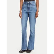 HUGO Jeans hlače Geflare_2 50566178 Modra Flare Fit