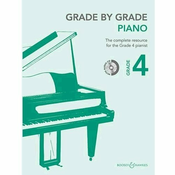 GRADE BY GRADE piano 4+CD