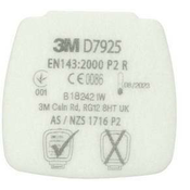 D3125, 3M™ Secure Click™ filter cestica P2 R, jedan par