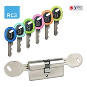 Varnostni cilinder RICHTER EURO SECURE R3, Standardni vložek 40/40 mm