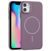 Rigid Silicone MagSafe maska za iPhone 11 – ljubičasta