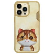 slomart Etui Nimmy Big Eyed Pet 2.0 Cat za iPhone 15 Pro Max - zeleno