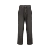 Ed Hardy Kavbojke siva/črn denim/bela