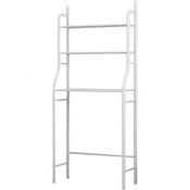 Timeless Tools 3-nivojski stenski regal za shranjevanje z obešali - oblikovanje, ki prihrani prostor za kopalnico ali pralnico, (5000326300)