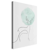 artgeist Slika Na Platnu Lunar Line