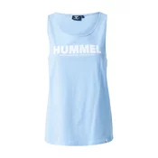 Hummel Športni top Legacy  svetlo modra / bela