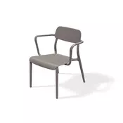Prosperplast Plastični stol RIMO 62 x 62,5 x 74,8 cm, zemeljsko rjava