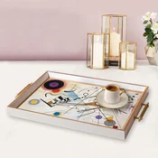 Aberto Design Poslužavnik TPB9939 50 x 29 x 3.5 cm, Šareni