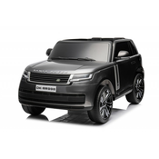 Land Rover 1 4x4 Licencirani Deciji auto na akumulator sa kožnim sedištima i mekim gumama - Sivi ( DK-RR998 )