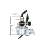 Moretti Uplinjač PZ19, 110cc 4T, 15mm, dušilka s pipo