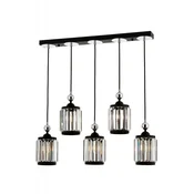 Opviq Luster Av-4318-5Y-Bsy, 85x80x8 cm, Crni
