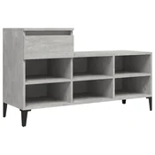 Vidaxl Omarica za čevlje 102x36x60 cm inženirski les